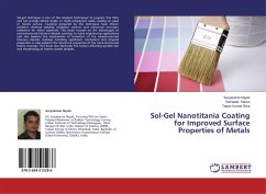 Sol-Gel Nanotitania Coating for Improved Surface Properties of Metals - Nayak, Suryakanta;Sahoo, Banalata;Rout, Tapan Kumar