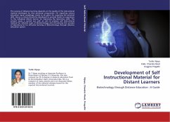Development of Self Instructional Material for Distant Learners