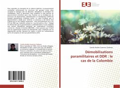 Cover Démobilisations paramilitaires et DDR : le cas de la Colombie
