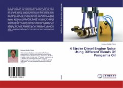 4 Stroke Diesel Engine Noise Using Different Blends Of Pongamia Oil