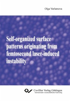 Self-organized surface patterns originating from femtosecond laser-induced instability - Varlamova, Olga
