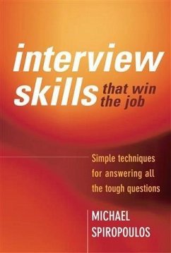 Interview Skills that win the job (eBook, ePUB) - Spiropoulos, Michael