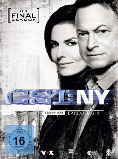 CSI: NY - Season 9.1 - Episoden 1-9 DVD-Box