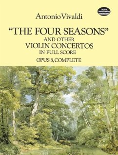 The Four Seasons and Other Violin Concertos in Full Score (eBook, ePUB) - Vivaldi, Antonio