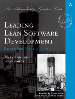 Leading Lean Software Development (eBook, ePUB) - Poppendieck, Mary; Poppendieck, Tom