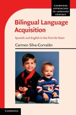 Bilingual Language Acquisition (eBook, PDF) - Silva-Corvalan, Carmen