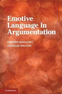 Emotive Language in Argumentation (eBook, PDF) - Macagno, Fabrizio