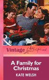 A Family for Christmas (Mills & Boon Vintage Love Inspired) (eBook, ePUB)