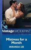 Mistress for a Month (Mills & Boon Modern) (Three Rich Men, Book 1) (eBook, ePUB)
