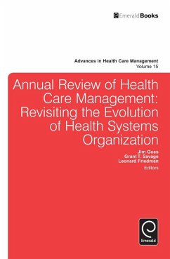 Cover Annual Review of Health Care Management (eBook, ePUB)