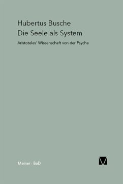 Die Seele als System (eBook, PDF) - Busche, Hubertus