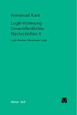 Logik-Vorlesung. Unveröffentlichte Nachschriften II (eBook, PDF)