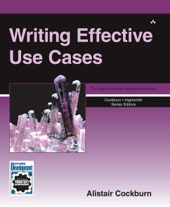 Writing Effective Use Cases (eBook, ePUB) - Cockburn, Alistair