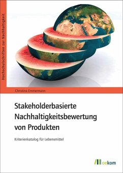 Cover Stakeholderbasierte Nachhaltigkeitsbewertung von Produkten (eBook, PDF)