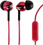 Sony MDR-EX110APR In-Ear Kopfhörer rot