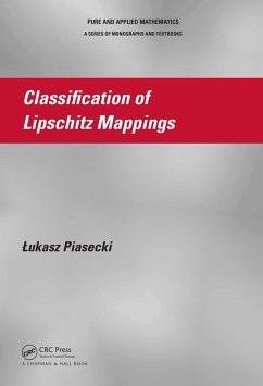 Classification of Lipschitz Mappings (eBook, PDF) - Piasecki, Lukasz