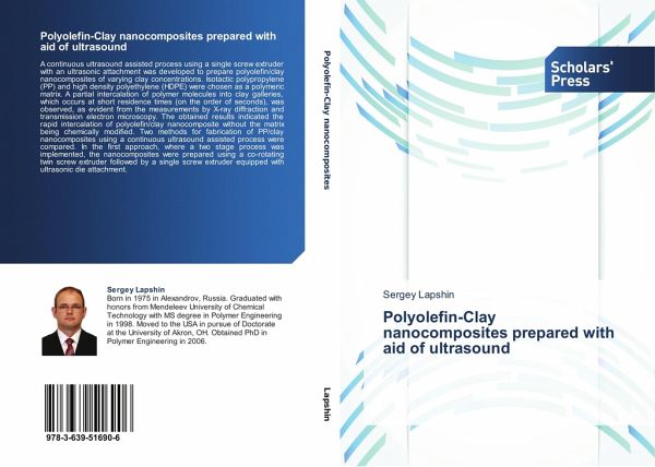 Polyolefin-Clay nanocomposites prepared with aid of ultrasound