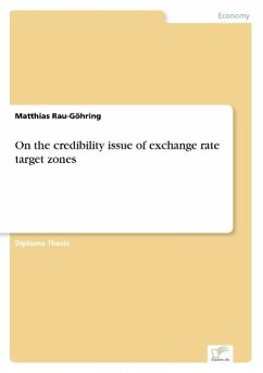 On the credibility issue of exchange rate target zones - Rau-Göhring, Matthias