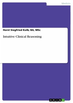 Intuitive Clinical Reasoning - Kolb;BA, MSc, Horst Siegfried