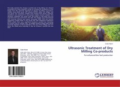 Ultrasonic Treatment of Dry Milling Co-products