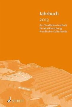Cover 2013 / Jahrbuch des Staatlichen Instituts für Musikforschung Preußischer Kulturbesitz