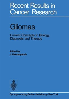 Cover Gliomas: Current Concepts in Biology, Diagnosis and Therapy.