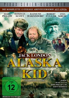 Cover Jack London - Alaska Kid - Goldrausch in Alaska Pidax-Klassiker