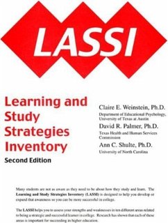 Lassi Student Assessment - Weinstein