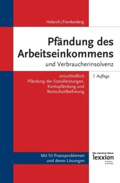 Cover Pfändung des Arbeitseinkommens und Verbraucherinsolvenz