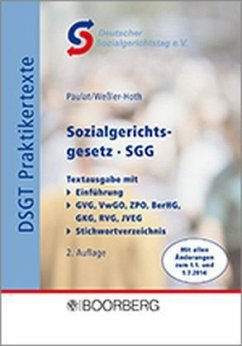 Cover Sozialgerichtsgesetz SGG