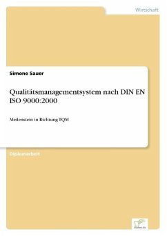 Qualitätsmanagementsystem nach DIN EN ISO 9000:2000 - Sauer, Simone