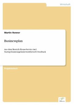 Businessplan - Renner, Martin