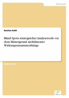 Blind Spots strategischer Analysetools vor dem Hintergrund nichtlinearer Wirkungszusammenhänge