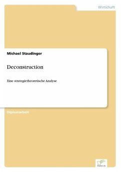 Deconstruction - Staudinger, Michael