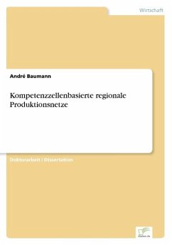 Kompetenzzellenbasierte regionale Produktionsnetze - Baumann, André
