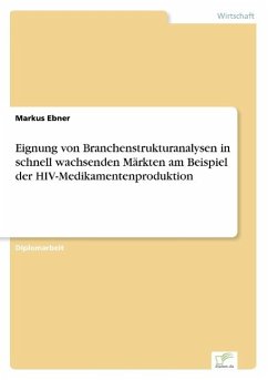 Eignung von Branchenstrukturanalysen in schnell wachsenden Märkten am Beispiel der HIV-Medikamentenproduktion - Ebner, Markus