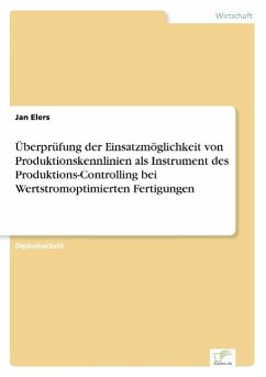 Überprüfung der Einsatzmöglichkeit von Produktionskennlinien als Instrument des Produktions-Controlling bei Wertstromoptimierten Fertigungen - Elers, Jan