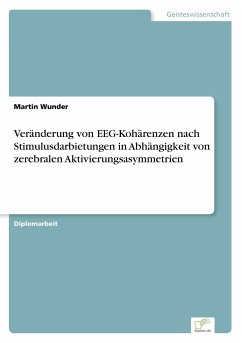 Veränderung von EEG-Kohärenzen nach Stimulusdarbietungen in Abhängigkeit von zerebralen Aktivierungsasymmetrien - Wunder, Martin