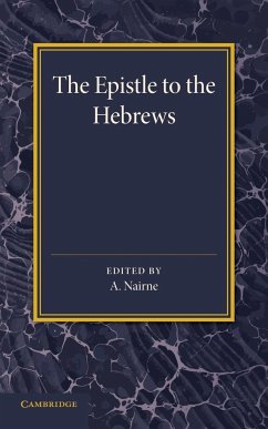 The Epistle to the Hebrews