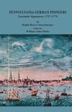 Pennsylvania German Pioneers - Strassburger, Ralph Beaver