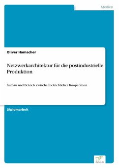 Cover Netzwerkarchitektur für die postindustrielle Produktion