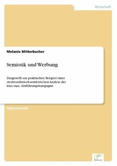 Semiotik und Werbung - Mitterbacher, Melanie