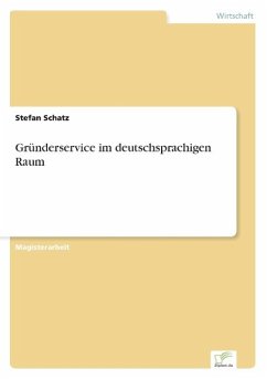 Gründerservice im deutschsprachigen Raum - Schatz, Stefan