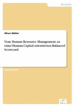 Vom Human Resource Management zu einer Human Capital orientierten Balanced Scorecard - Müller, Oliver