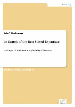 In Search of the Best Suited Expatriate - Fischlmayr, Iris C.