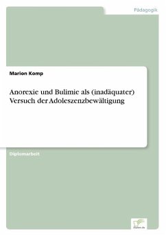 Anorexie und Bulimie als (inadäquater) Versuch der Adoleszenzbewältigung - Komp, Marion