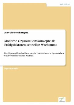 Moderne Organisationskonzepte als Erfolgsfaktoren schnellen Wachstums - Heyne, Jean-Christoph