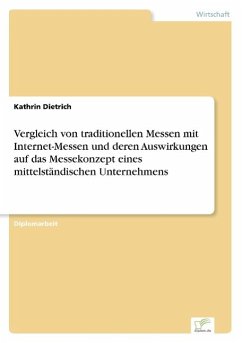 Vergleich von traditionellen Messen mit Internet-Messen und deren Auswirkungen auf das Messekonzept eines mittelständischen Unternehmens - Dietrich, Kathrin