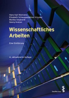 Cover Wissenschaftliches Arbeiten
