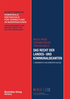 Das Recht der Landes- und Kommunalbeamten (eBook, ePUB) - Reese, Nicole; Höfler, Stephan; Kölle, Torsten